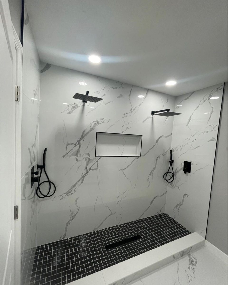 Master bathroom renovation